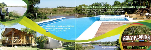 Imagen 3 de 14 de Cabañas En Alquiler Aguaflorida Frente Río, Gualeguay-e.rios