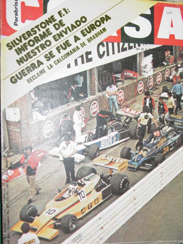 Revista Corsa 616 Silverstone F1 Reutemann Tn Rio Cuarto F2