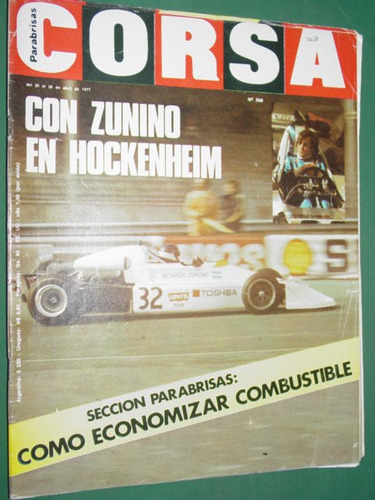 Revista Corsa 568 Hockenheim Ahorro Nafta Wolf Wr1 Benamo