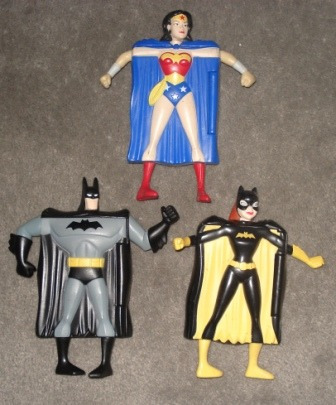 Superheroes Batman Gatubella Mujermaravilla Mc Donalds X3