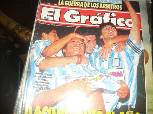 El Grafico  3941 Racing Gana En La Boca Despues De 20 Años