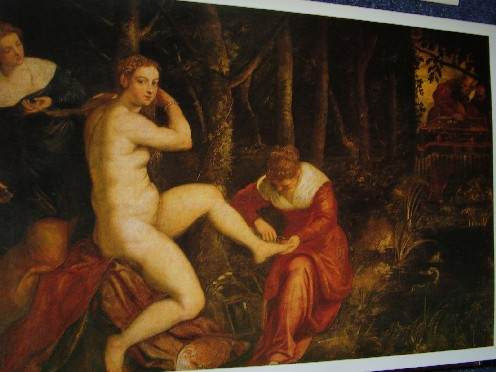 Tintoretto    Susana En El Baño    43cm  X 29cm   Impecable