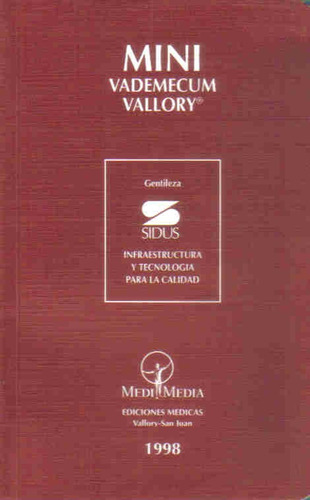 Mini Vademecum Vallory - Ediciones Medicas