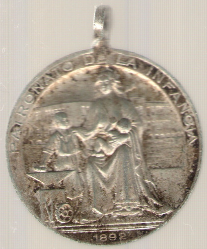 Medalla Medicina Patronato De La Infancia 1913 S/c