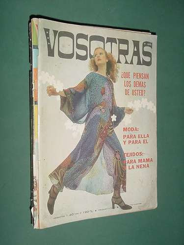 Revista Vosotras 1846 Jane Fonda Elbio Fernandez Moda Ropa