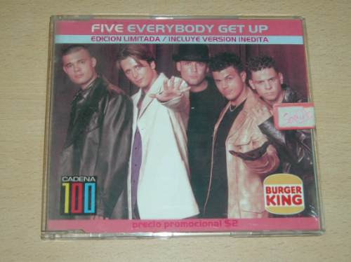 Five Everybody Get Up Cd Single Argentino