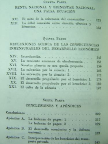 Imagen 3 de 3 de Los Costes Del Desarrollo Economico * E. J. Mishan *