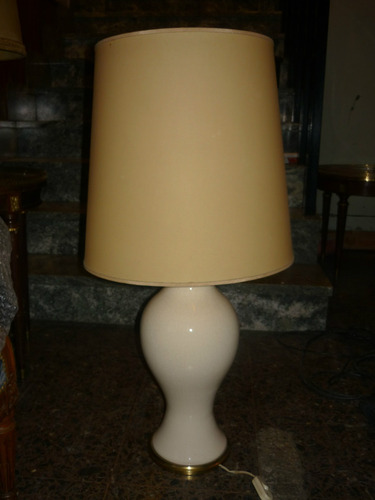 Lampara En Porcelana Craquele