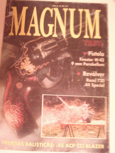 Revista Magnum 43 Revolver Rossi 720 Pistola Firestar
