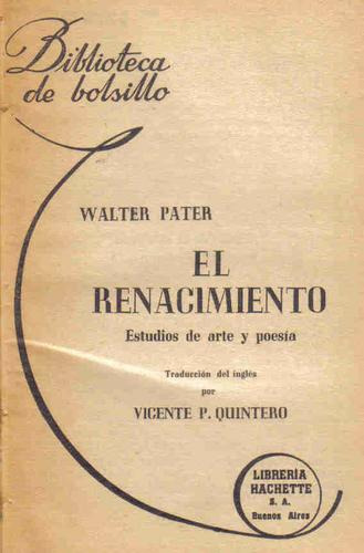 El Renacimiento - Pater - Hachette