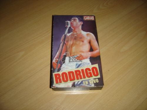 Rodrigo En Vivo Vhs Original Caras Cuarteto El Potro Pop