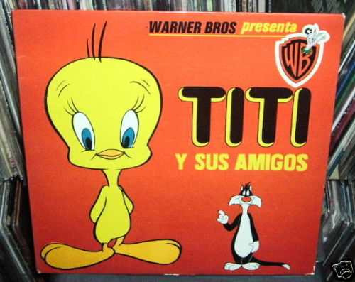 Tweety Titi Y Sus Amigos Warner Bros Vinilo Argentino