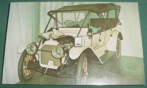 Automobilia Autos Coches Postal Buick Touring Cars 1911