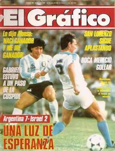 Revista Grafico 3474 Maradona Cutral Co Guarani Sabatini