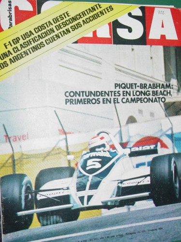 Revista Corsa 722 Piquet Brabham Reutemann Ascari Renault 5