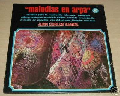 Juan Carlos Ramos Melodias En Arpa Vinilo Arg