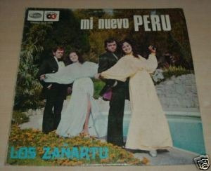 Los Hermanos Zañartu Mi Nuevo Peru Vinilo Peruano