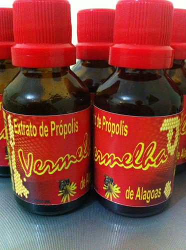 Extrato Própolis Vermelha De Alagoas (única No Mundo) 30 Ml.