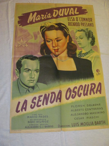 Afiches De Cine Antiguos  Con  Maria  Duval