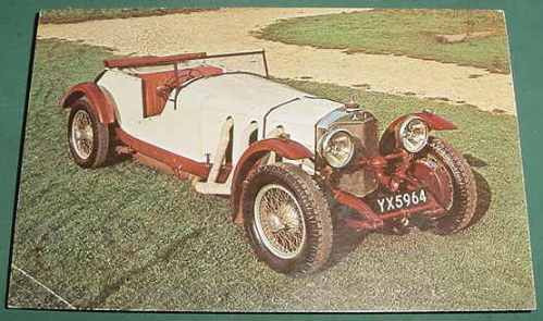 Automobilia Autos Coches Postal Mercedes Benz Modelo S 1927