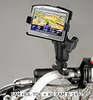 Soporte Ram De Gps Tomtom One P/ Moto Bicicleta  Cuatriciclo