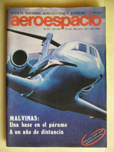 Guerra De Malvinas / Aeroespacio 435 / 1983 / Lámina Central