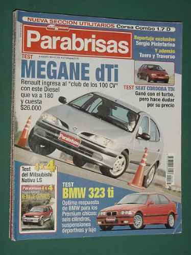 Revista Parabrisas 238 Pininfarina Megane Bmw Seat Cordoba