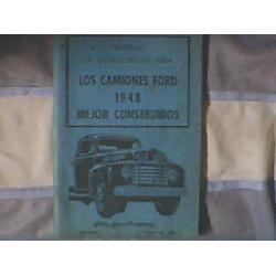 Libro Manual Del Usuario Original: Pick Up/camión Ford 1948