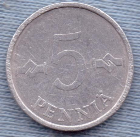 Finlandia 5 Pennia 1978 * Republica *
