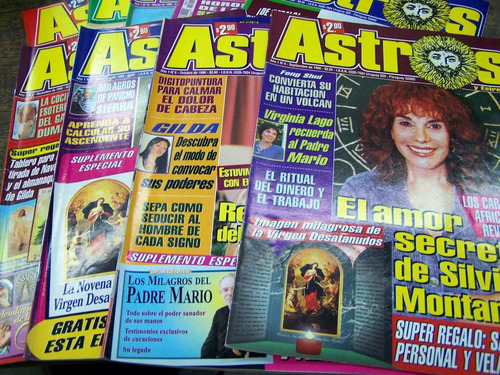 Imagen 2 de 3 de Lote 12 Revistas * Astros *
