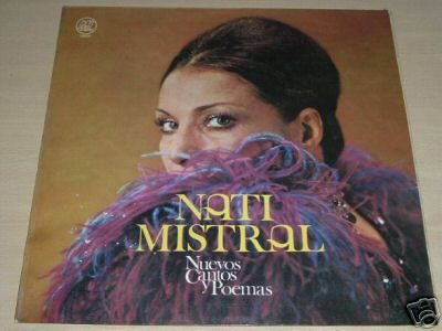 Nati Mistral Nuevos Cantos Y Poemas Vinilo Impecable