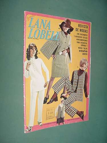 Revista Lana Lobell 54 Otoño71 Modas Importada Antigua Ropa