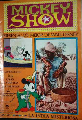 Mickey Show        Nº78      Editorial Pincel         1978