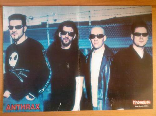 Poster De Anthrax