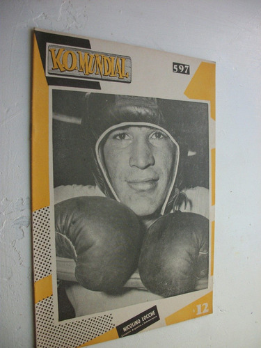 Ko Mundial 597 Nicolino Locche Campeon Argentino Y Sudameric