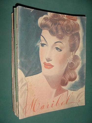 Revista Maribel 509 -21jul42- Jose Olarra Clark Gable Moda