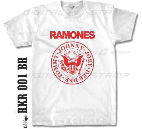 Remeras Ramones Rock Estampado Digital Nuevos Diseños