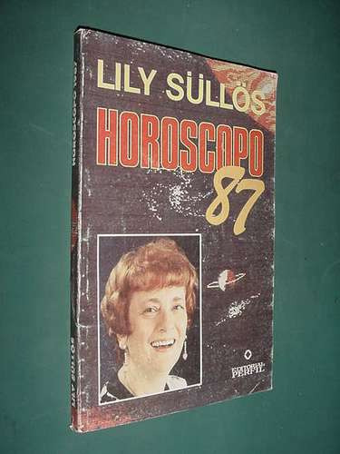 Libro Horoscopo 87 - Lily Sullös - 188 Pg. Perfil - 1986