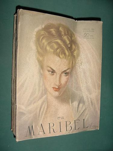 Revista Maribel 552 -18may43 Moda Ropa Costura Vintage