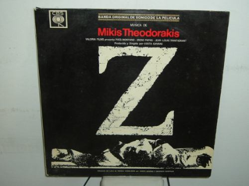 Mikis Theodorakis Z Soundtrack Vinilo Argentino