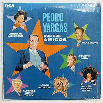 Pedro Vargas - Con Sus Amigos - Vinilo