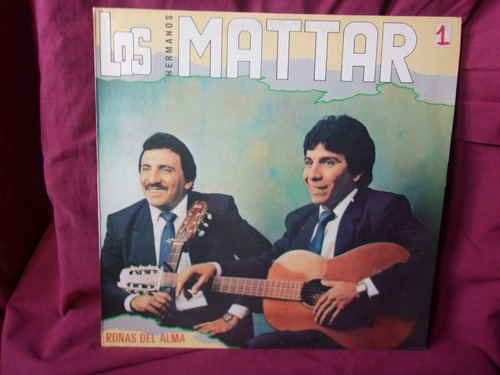 Vinilo Los Hermanos Mattar Roñas Del Alma - Folclore