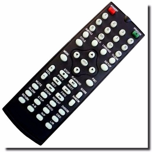 10 Controles Remoto Dvd Lenoxx Rc-201b Dv-441 Dv-441b