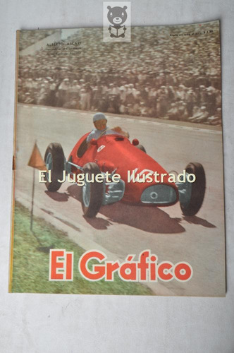 Grafico Nro 1747 De 1953 Alberto Ascari Automovilismo