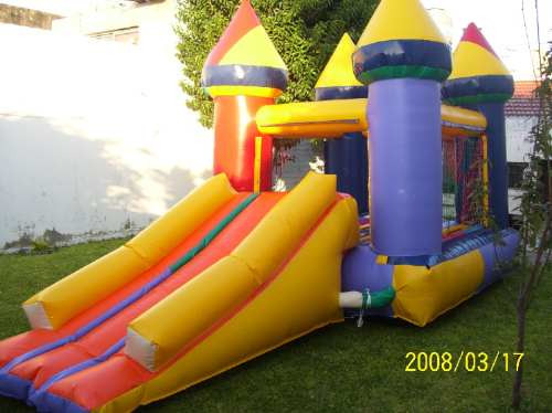 Castillo Inflable 3x3 Turbina Incluida 6 Cuotas S/interes