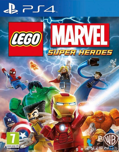 Lego Marvel Super Heroes | Ps4 | Nuevo | Envio Gratis