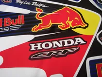 Comprar Calcos Honda  Crf 250 2008- 2009 Kit Completo Bull