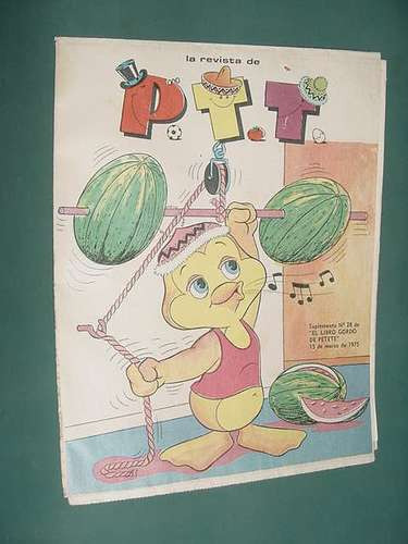 Petete - Suple 28 - 15mar75 - Desplegable - Publicidad Rasti