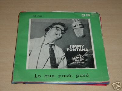Jimmy Fontana  Lo Que Paso Paso Simple C/tapa Argentino