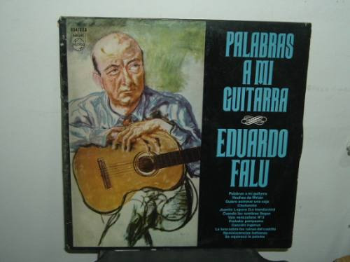 Eduardo Falu Palabras A Mi Guitarra Vinilo Argentino